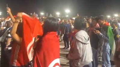 بالأحضان.. التوانسة والجزائريات يحتفلون بـ بطولة كأس العرب في قطر | بث مباشر