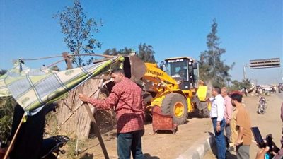 إزالة 41 حالة تعدي علي أملاك الري بالدقهلية 