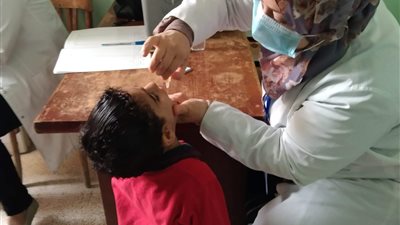 انطلاق الحملة القومية للتطعيم ضد مرض شلل الأطفال في سيناء │ صور