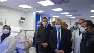 بتكلفة 4 مليون جنيه.. افتتاح توسعة حضانات مستشفى المطرية المركزي