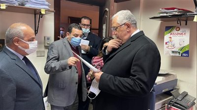 وزير الزراعة يتفقد بعض القطاعات لمتابعة سير العمل ومحاسبة المقصرين │ صور