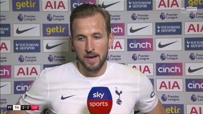 هاري كين: أعتقد أننا تطورنا كثيرا ومباراتنا أمام ليفربول كانت الأصعب