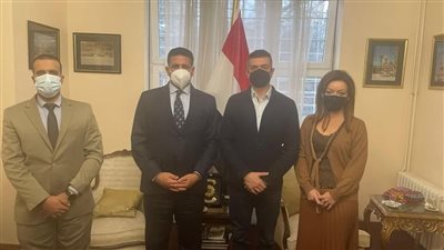 قبيل زيارتهم للقاهرة.. سفير مصر في بلجراد يبحث سبل التعاون مع مسؤولي الزراعة الصربية