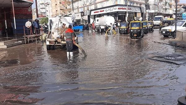 معدات شفط مياة الأمطار