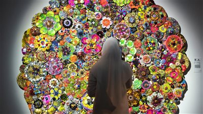 بمشاركات عالمية ومعارض للفنون الإسلامية.. افتتاح مهرجان البردة في إكسبو | صور