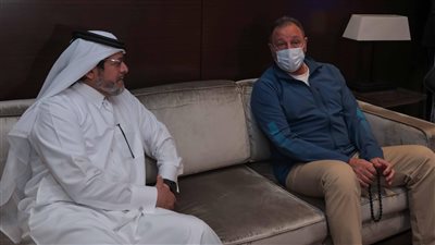  الخطيب يستقبل كابتن منتخب قطر السابق قبل خوض السوبر الإفريقي