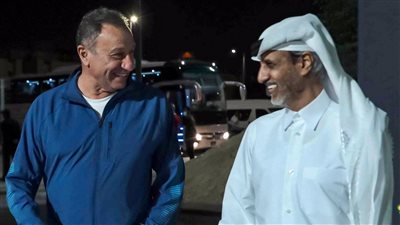 محمود الخطيب يهنئ رئيس الاتحاد القطري بنجاح بطولة كأس العرب