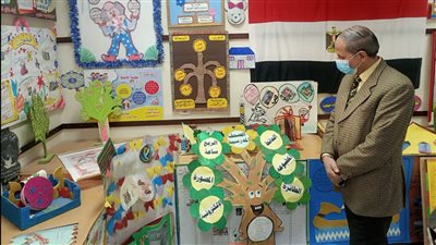 وكيل تعليم كفر الشيخ بوجه باكتشاف الموهوبين وعرض إبداعاتهم بمركز الإبداع 