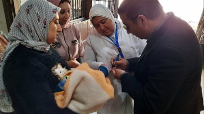 81 % نسبة التطعيم ضد مرض شلل الأطفال خلال 48 ساعة بالبحيرة
