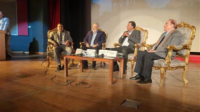 النيل شريان الحياة مؤتمر أدبي بإقليم القاهرة الثقافي