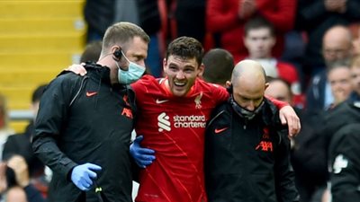 صدمة كبرى في ليفربول بشأن إصابة روبرتسون