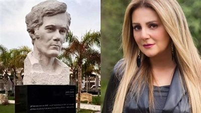 رانيا محمود ياسين عن تمثال والدها في بورسعيد: سعيدة بـ تخليد اسمه