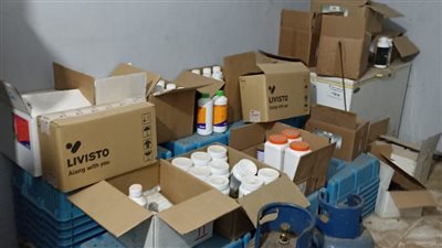 ضبط 138 عبوة أدوية بيطرية مجهولة المصدر ومحظور تداولها بالغربية 