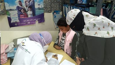 قافلة طبية من مؤسسة مصر للصحة والتنمية المستدامة في قرية زاوية سالم بالبحيرة 