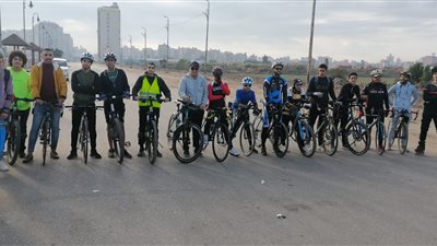 انطلاق أولى فعاليات مبادرة رئيس الجمهورية دراجتك صحتك بالغربية |صور