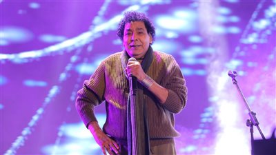 الكينج محمد منير يتألق في حفل التجمع الخامس