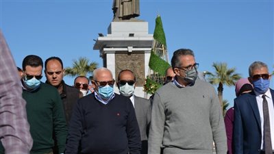 وزير السياحة يبحث الخطوات التنفيذية لإعادة بناء المتحف القومي ببورسعيد | صور 