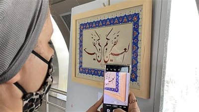 المتحف القومي للحضارة المصرية ينظم ورشة تفاعلية عن الخط العربي | صور 