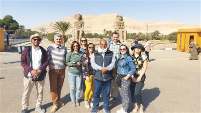 تنشيط السياحة تستضيف وفدًا أوكرانيًا من ممثلي وسائل الإعلام | صور 