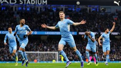 تأكد غياب والكر ودي بروين أمام ليفربول في نصف نهائي كأس إنجلترا