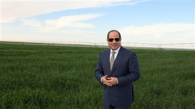 الرئيس السيسي يفتتح المشروع القومي توشكى الخير