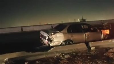 مصرع وإصابة 3 أشخاص في حادث تصادم سيارة نقل بعربة كارو بكفر الشيخ