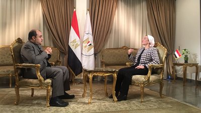 وزيرة البيئة ضيفة محمد الباز في برنامج آخر النهار 