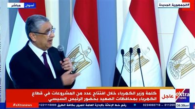 وزير الكهرباء: 47 مليار جنيه تكلفة مشروعات الطاقة الجديدة منذ 2014 | فيديو