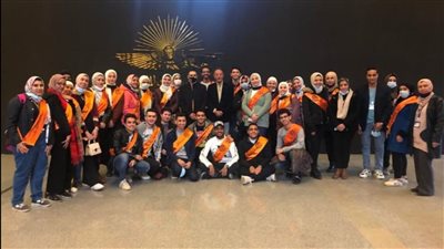 المتحف القومي للحضارة يستقبل وفدًا من كلية الاقتصاد والعلوم السياسية بجامعة القاهرة