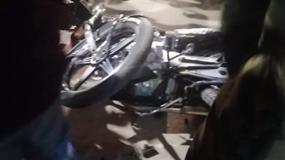 إصابة شخص في حادث تصادم سيارة ملاكي ودراجة بخارية بـ طنطا