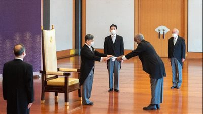 روابط تاريخية.. سفير مصر الجديد لدى اليابان يؤكد تميز العلاقات بين القاهرة وطوكيو | صور