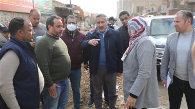 محافظ المنوفية: رصف 16 شارعا بمدينة تلا ضمن خطة التطوير