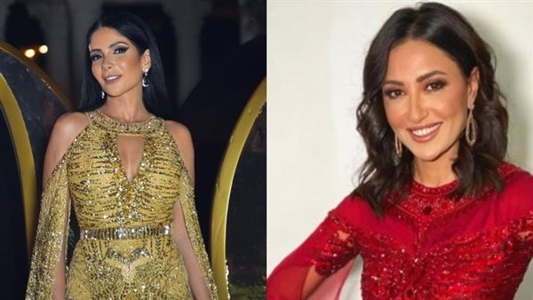 ناردين فرج ومنى زكي