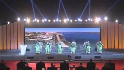 السيسي يشهد احتفالية ختام أسبوع الصعيد بالمسرح الروماني بأسوان الجديدة | بث مباشر