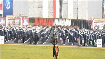 بالموسيقى والسلام الوطني.. أكاديمية الشرطة تستقبل الطلاب الجدد