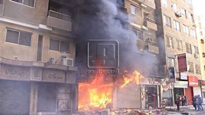 السيطرة على حريق في أحد المحال التجارية بالإسماعيلية