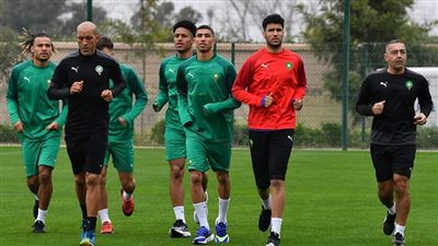 بمشاركة حكيمى.. المغرب يواصل تدريباته فى معسكر سلا استعدادًا لكأس الأمم الإفريقية
