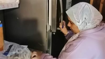 حملة تفتيشية للتأكد من سلامة الغذاء بالمطاعم والكافتريات برأس غارب| صور