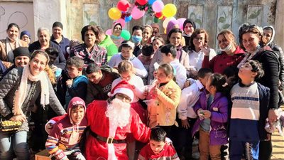 مركز المنارة الأسقفية ينظم حفل رأس السنة لذوي الهمم| صور 