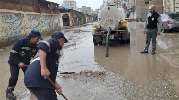 كسح مياه الأمطار