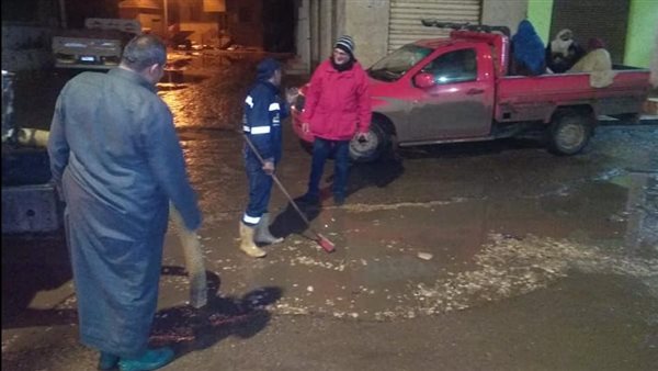 رفع مياه الأمطار