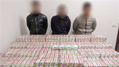 القبض على 3 متهمين بحوزتهم  76 ألف قرص ترامادول في الزيتون