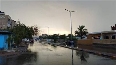 انقطاع التيار الكهربائي على مدينة رأس غارب بالكامل بالتزامن مع سقوط الأمطار