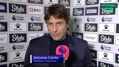 أول تعليق من كونتي عقب الفوز أمام واتفورد في الدوري الإنجليزي