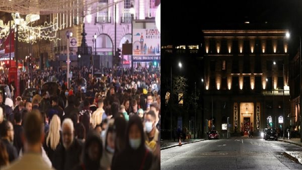 الشوارع فارغة في