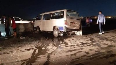 بينهم طبيبة وطالب فلسطيني.. إصابة 4 أشخاص في حادث تصادم على المحور 