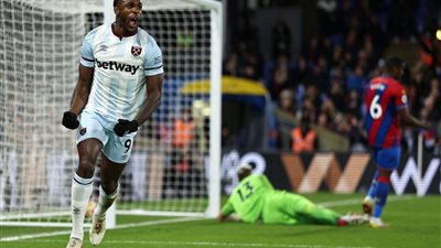 وست هام يونايتد يفوز على كريستال بالاس في الدوري الإنجليزي الممتاز