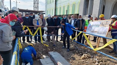 الغضبان وأمين الأعلى للآثار يتفقدان تطوير قبة هيئة قناة السويس الأثرية
