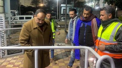  جولة ميدانية لـ رئيس مياه الشرقية لمحطات الرفع بمدينة الزقازيق 
