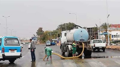 محافظ جنوب سيناء: شرم الشيخ حصلت على نصيب الأسد من الأمطار